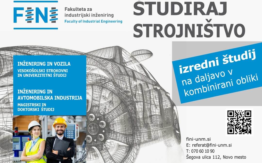 Študij strojništva – informativni dan