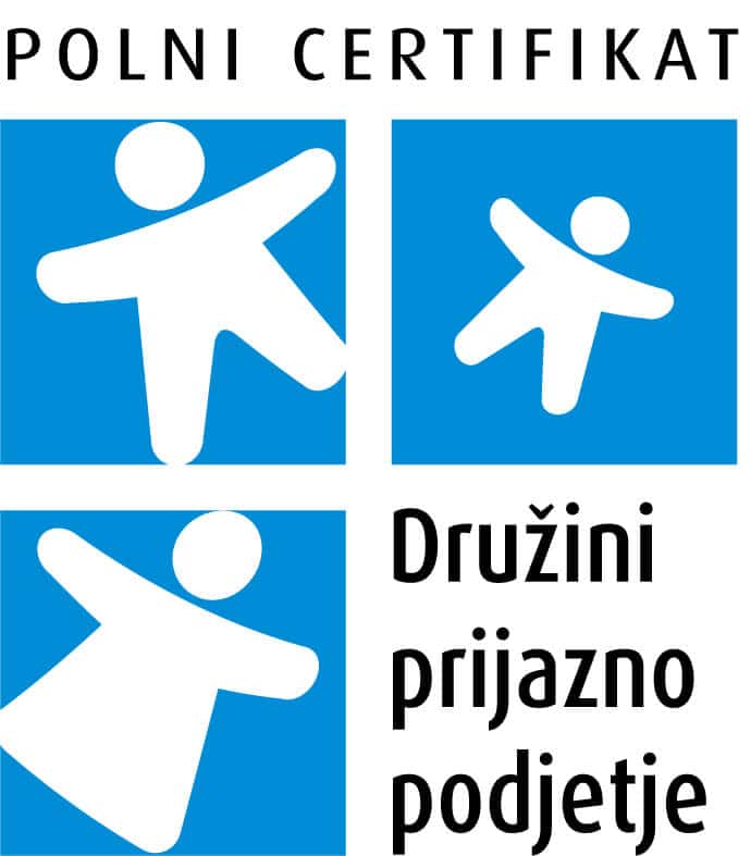 logotip družini prijazno podjetje